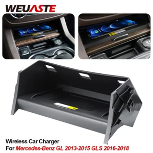 For Mercedes-Benz GL 2013-2015 GLS 2016-2018 Wireless Car Charger Phone Charger - Picture 1 of 11