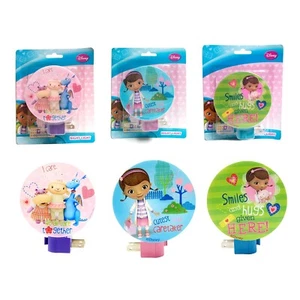 Children's Disney DOC MCSTUFFINS Girl Kids Décor Gift Room Bath Night Light Lamp - Picture 1 of 10