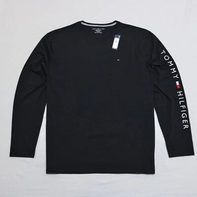 Tommy Hilfiger Hombre Cuello Redondo Mangas Largas Camiseta Talla M, XXL Nuevo con Etiqueta Foto 1 de 4