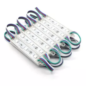 500pcs SMD 5050 3Leds RGB LED Module Light Waterproof DC12V Sign Lamp - Picture 1 of 11
