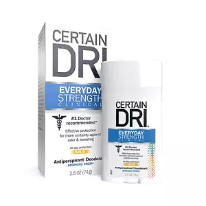 Certain Dri Antiperspirant Deodorant | Everyday Strength Clinical | All Day Odor - Picture 1 of 12