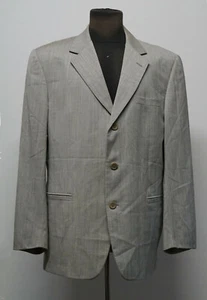 Versace Classic V2 gray wool blazer jacket size 52 EU - 42 US - Picture 1 of 7