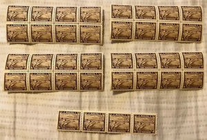 1938 MALTA MINT MNH INVESTOR LOT BLOCKS STRIPS STAMPS #191, SIDEWAYS WATERMARK - Picture 1 of 2