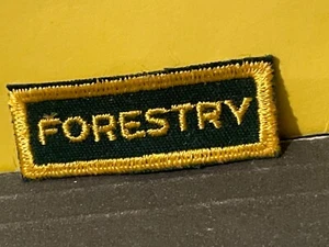Canadian Forestry Officer Title Uniform Small Patch,Warden - Picture 1 of 3
