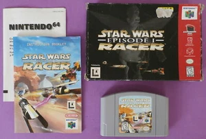Star Wars Episodio I: Racer (Nintendo 64, 1999) con scatola e manuale - Foto 1 di 6