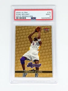 2006-07 Fleer Ultra Gold Medallion #70 Kobe Bryant PSA 9 Lakers HOF - Foto 1 di 2