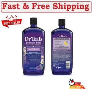 Dr Teal's Foaming Bath, Sleep Bath with Melatonin, Lavender & Essential Oils, 34 - Picture 1 of 6
