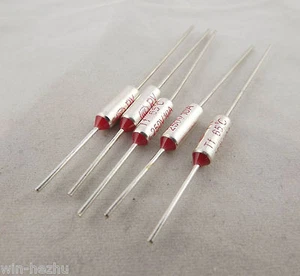 10 Stück Neu 10A AC 250V Sicherungen Thermosicherung 65°C 65 Grad TF Abschaltung Trennung - Bild 1 von 9