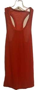 Markenlos Herren atmungsaktiv weich Mesh Tank Top rot Medium neu ohne Etikett Polyestermischung - Bild 1 von 4