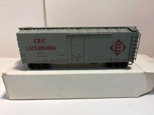 ATLAS O BEV-BEL CORP ERIE LACKAWANNA 40' PLUG DOOR BOX CAR - Picture 1 of 6