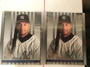 1997 DONRUSS STUDIO 1/1 BANKRUPTCY PROOF FOIL ERROR PORTRAIT #10 DEREK JETER - Picture 1 of 2