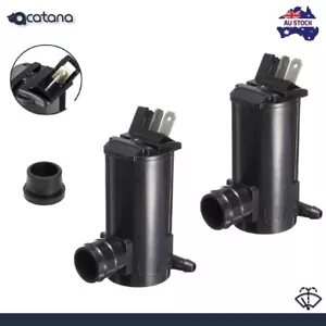 Pair Set Windscreen Washer Pump Wiper for Ford Territory SY SZ 2005 - 2012 2013 - Picture 1 of 8