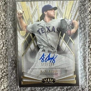 2022 Topps Tier One Break Out #BOA-AAX AJ Alexy Auto RC Rookie #/299 - Picture 1 of 1