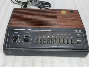 VINTAGE REALISTIC 20-124 PRO-55 10-CHANNEL PATROLMAN SCANNING RECEIVER - Picture 1 of 3