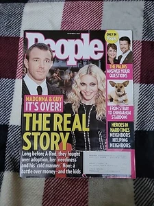 NOV 3 2008 PEOPLE magazine UNREAD - MADONNA & GUY THE REAL STORY,TÉA LEONI LN/NM - Picture 1 of 16