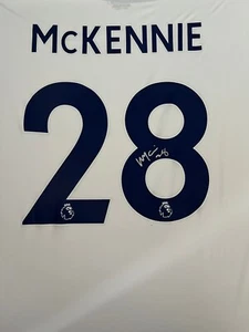 Weston McKennie Hand Signed 22/23 Leeds United Shirt EXACT PROOF - Picture 1 of 1