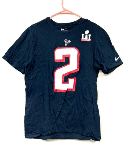 The Nike Tee Mens Atlanta Falcons Matt Ryan #2 TShirt - Super Bowl - Size M Cover