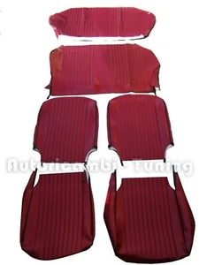 Fodere Complete Copri Sedili in Similpelle Bordeaux per FIAT 500 L - Qualità ASI - Foto 1 di 1