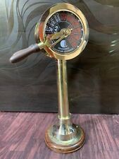 20" Vintage Ship Engine orderBrass Telegraph Polished Collectible Home Decor