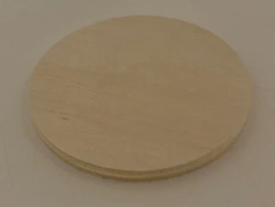 Rund Holz Holzscheibe Birke Multiplex  Holzrad Tischplatte Scheibe Sperrholz - Bild 1 von 4