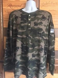 Seattle Seahawks Men's Large Camouflage NFL x Darius Rucker Long Sleeve Shirt - Picture 1 of 7