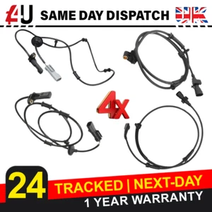 4X SENSOR DE VELOCIDAD ABS PARA JEEP GRAND CHEROKEE WJ WG 1999-2004 SUV DELANTERO Y TRASERO - Imagen 1 de 10