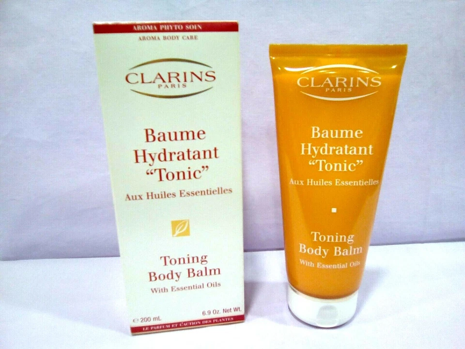 CLARINS BAUME HYDRATANT TONIC / TONING BODY BALM WITH ESSENTIAL OILS 200 ML. - Immagine 1 di 1