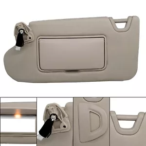 Left Driver Side Beige Sun Visor w/ Light For Nissan Altima 2013-2018 964013TA2A - Picture 1 of 8
