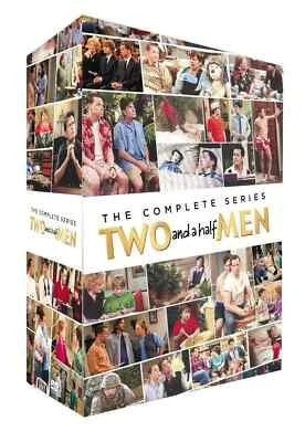 Two and a Half Men: the Complete TV Series 1-12 (DVD 39-Disc Set) Region 1  NEW Foto 1 de 2