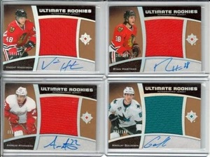 2015-16 Ultimate Collection Silver #100 Ryan Hartman RC JERSEY AUTO /149 - Picture 1 of 1
