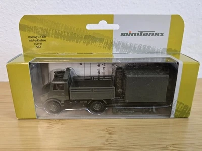 Roco MINITANKS 567 Unimog U 1300 mit Funkkabine  , H0 , 1:87 #1140 - Bild 1 von 2