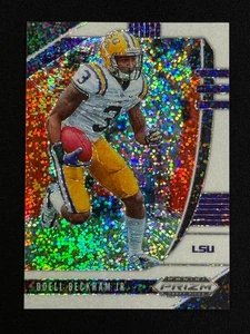 2020 Panini Prizm Draft Picks - Odell Beckham Jr. #79 White Sparkle OBJ SP - Picture 1 of 2