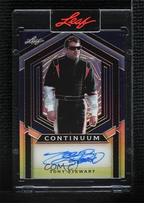 2023 Leaf Metal Continuum /44 Tony Stewart #MC-82 Auto HOF - Image 1 of 2