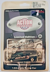 Action Racing ~ John Force Brute Force 1977 Monza Funny Car ~ NHRA 1:64 - Picture 1 of 3
