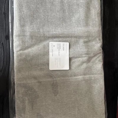 Pottery Barn Hudson Velvet Duvet Cover Full/Queen Gray Heathered NWT $229  - Image 1 of 4