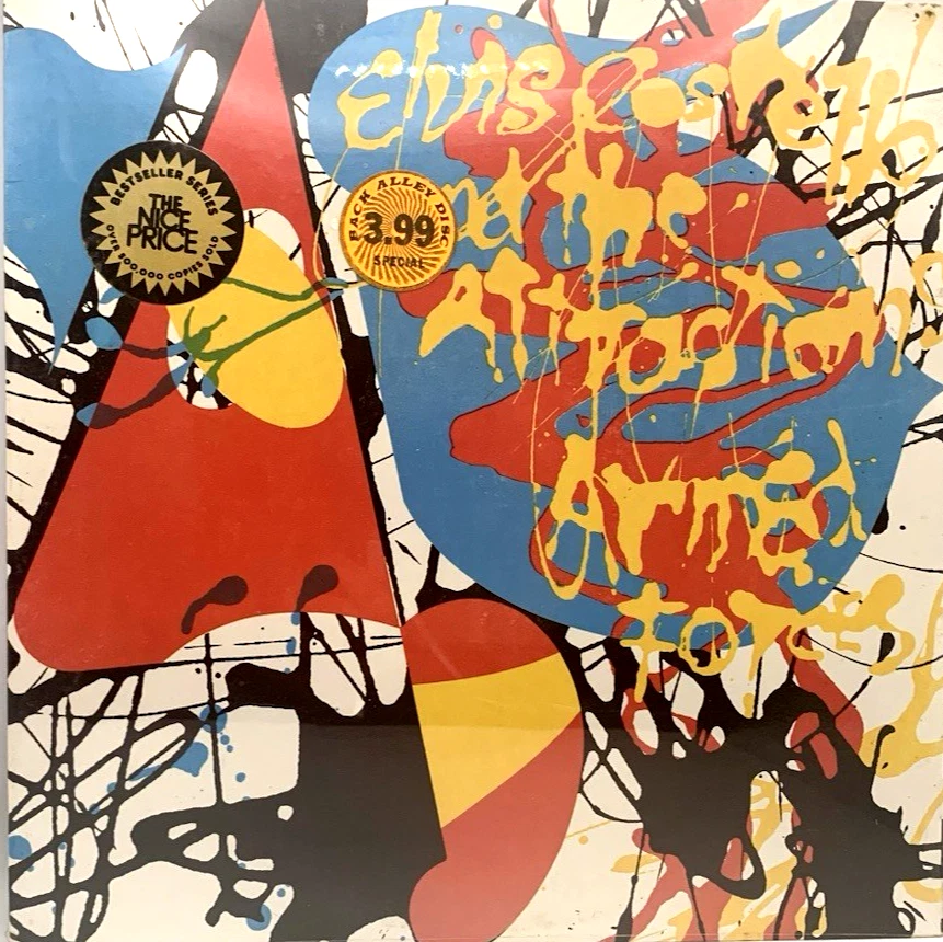 Elvis Costello And The Attractions Promo Armed Forces LP 45 1979 Columbia VG/VG