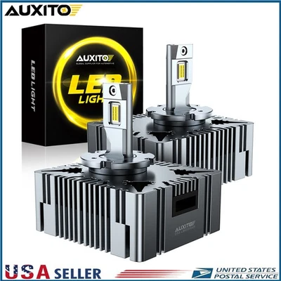 D5C D5S D5R 6500K White 80000LM HID Xenon Headlight Light Bulbs Replacement B - Image 1 of 4