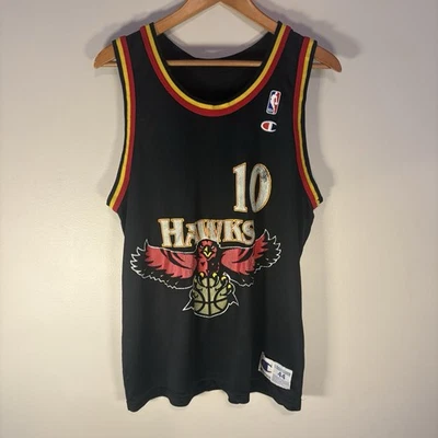 Vintage 90 Campeón Atlanta Hawks Mookie Blaylock #10 Talla 44 M L Foto 1 de 4
