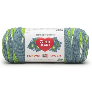 Red Heart All In One Granny Square Yarn-COME ON CLOVER - Picture 1 of 1