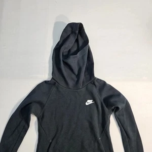 Girls' Nike Tech Fleece Pullover Hoodie Long Sleeve Top Size L 679215-010 - Picture 1 of 15
