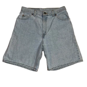 Vintage Levis 951 Damen 8 (28 Taille) Relaxed Orange Tab Blau Jeansshorts 36951 - Bild 1 von 11