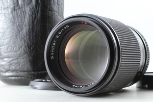 NEAR MINT IN Case Contax Carl Zeiss Sonnar T* 135mm f2.8 Lens AEJ C/Y From JAPAN - Picture 1 of 8