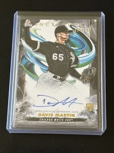 2023 Topps Inception Baseball Davis Martin Rookie Auto /299 #BRES-DM (RC) - Picture 1 of 2