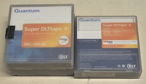 QUANTUM SUPER DLTtape II 300-600 GB MENGE 3 KASSETTEN SCHULÜBERSCHUSS - Bild 1 von 1