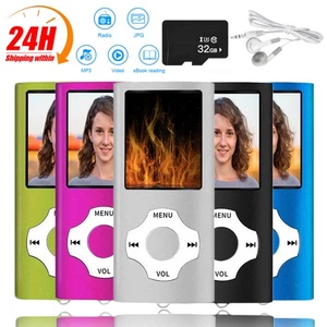 Portable Bluetooth MP3 MP4 Lossless Music Player Media FM Radio Recorder W/32G - Picture 1 of 19