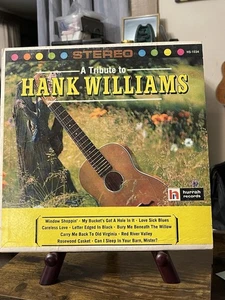 A Tribute To Hank Williams - 1962 Vinyl LP - Early Country - Picture 1 of 10