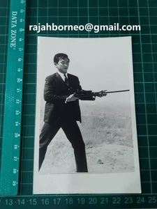 Hong Kong 60-70's Actor Movie Star, Original Photo Jimmy Wang 王羽 独臂刀王 B Vintage - Picture 1 of 2