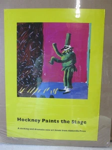 HOCKEY PAINTS THE STAGE PROMO VINTAGE POSTER ABBEVILLE PRESS CNG3497 - Picture 1 of 5