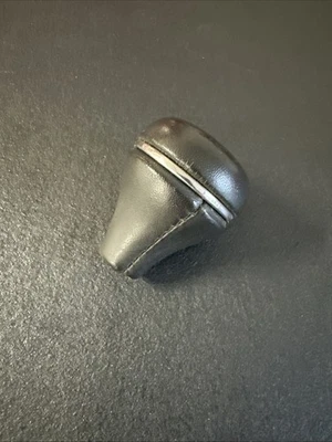 1996-2003 XJ6, XJ8, XK8 cuero negro/cromo perilla de cambio de fábrica Jaguar OEM🟠 Foto 1 de 4