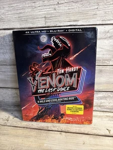 Venom: The Last Dance (4K Ultra HD + Blu-ray) W/Slipcover Ships Free No Digital - Picture 1 of 9